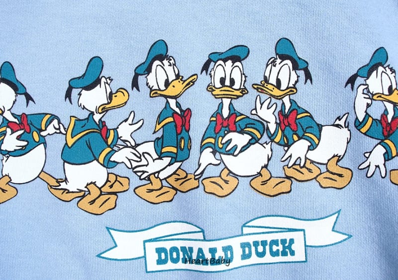 HEARTBABY - Korean Children Fashion - #Kfashion4kids - Donald Sweatshirt - 12