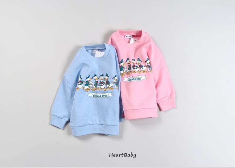 HEARTBABY - Korean Children Fashion - #Kfashion4kids - Donald Sweatshirt - 5