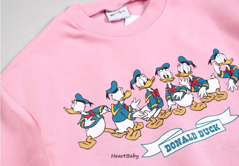 HEARTBABY - Korean Children Fashion - #Kfashion4kids - Donald Sweatshirt - 9