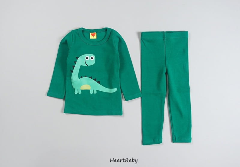 HEARTBABY - Korean Children Fashion - #Kfashion4kids - Dino Friends Easywear - 5