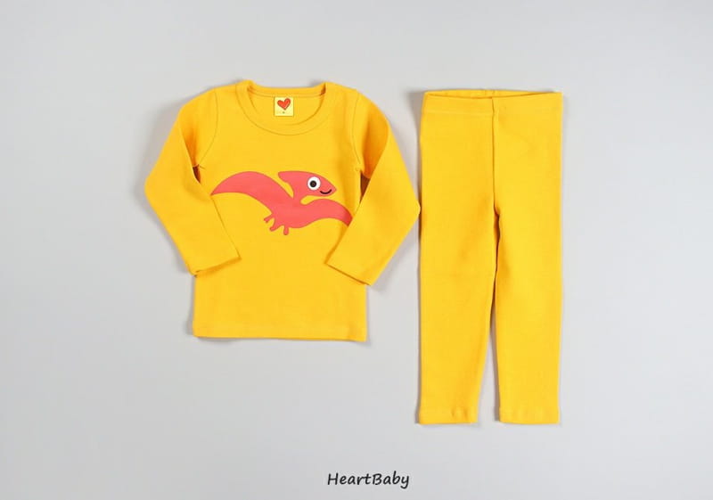 HEARTBABY - Korean Children Fashion - #Kfashion4kids - Dino Friends Easywear - 8