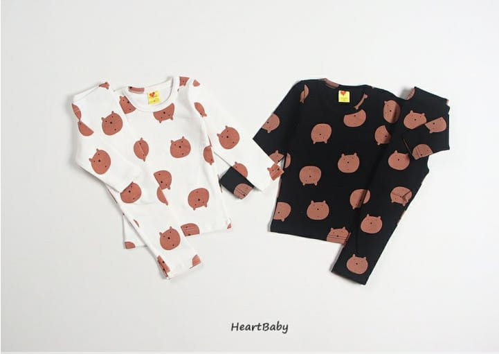 HEARTBABY - Korean Children Fashion - #Kfashion4kids - Bear Easywear