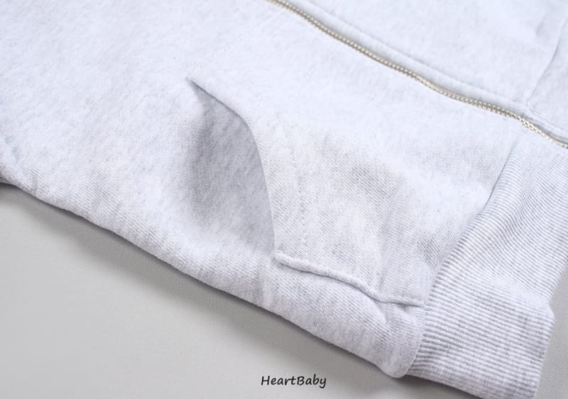 HEARTBABY - Korean Children Fashion - #Kfashion4kids - Sun Flower Hoody Zip-up - 12