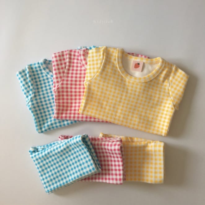HEARTBABY - Korean Children Fashion - #Kfashion4kids - Check Easywear - 10