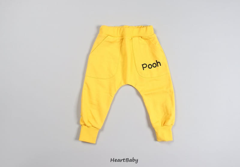 HEARTBABY - Korean Children Fashion - #Kfashion4kids - Pooh and Friends Top Bottom Set - 12
