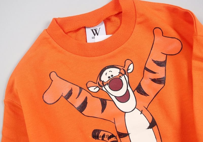 HEARTBABY - Korean Children Fashion - #Kfashion4kids - Pooh and Friends Top Bottom Set - 6