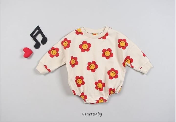 HEARTBABY - Korean Children Fashion - #Kfashion4kids - Bebe Daisy Bodysuit - 3
