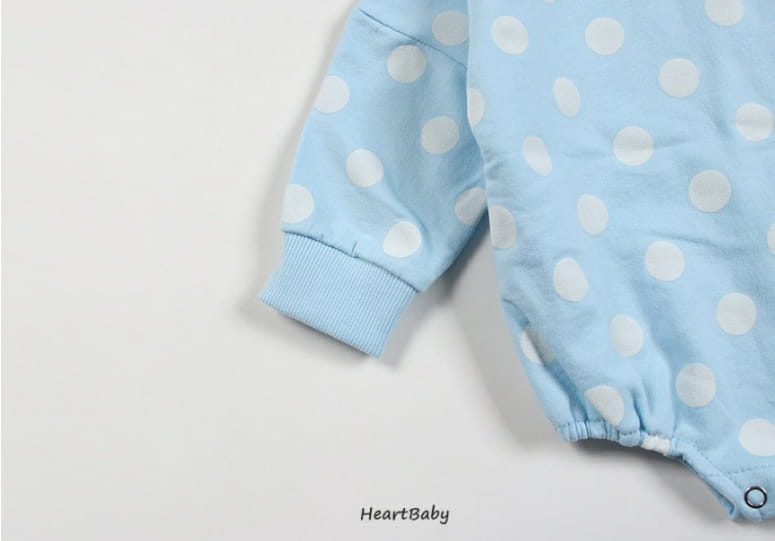HEARTBABY - Korean Children Fashion - #Kfashion4kids - Bebe Dot Bodysuit - 10