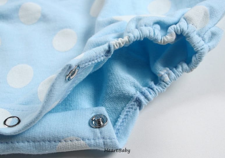 HEARTBABY - Korean Children Fashion - #Kfashion4kids - Bebe Dot Bodysuit - 11