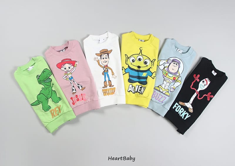HEARTBABY - Korean Children Fashion - #Kfashion4kids - Toy Story Sweatshirt