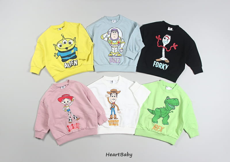 HEARTBABY - Korean Children Fashion - #Kfashion4kids - Toy Story Sweatshirt - 2