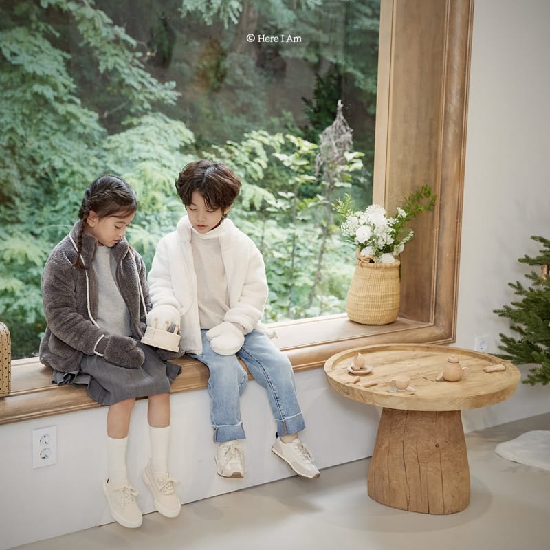HERE I AM - Korean Children Fashion - #Kfashion4kids - Half Fake Turtleneck  - 10