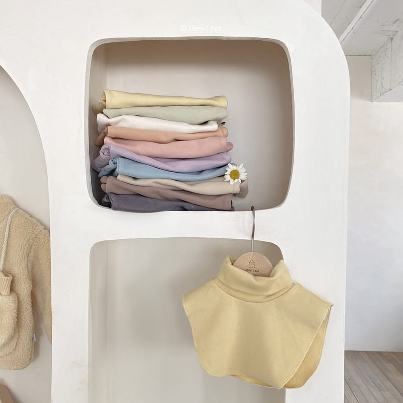 HERE I AM - Korean Children Fashion - #Kfashion4kids - Half Fake Turtleneck  - 11