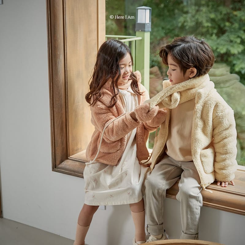 HERE I AM - Korean Children Fashion - #Kfashion4kids - Half Fake Turtleneck  - 2
