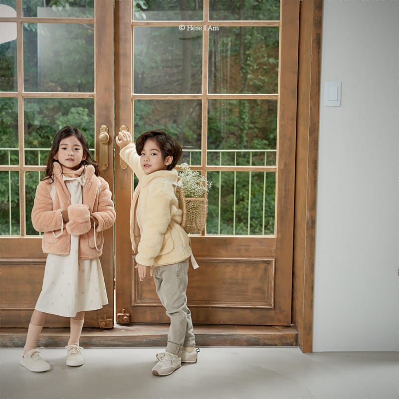 HERE I AM - Korean Children Fashion - #Kfashion4kids - Half Fake Turtleneck  - 5