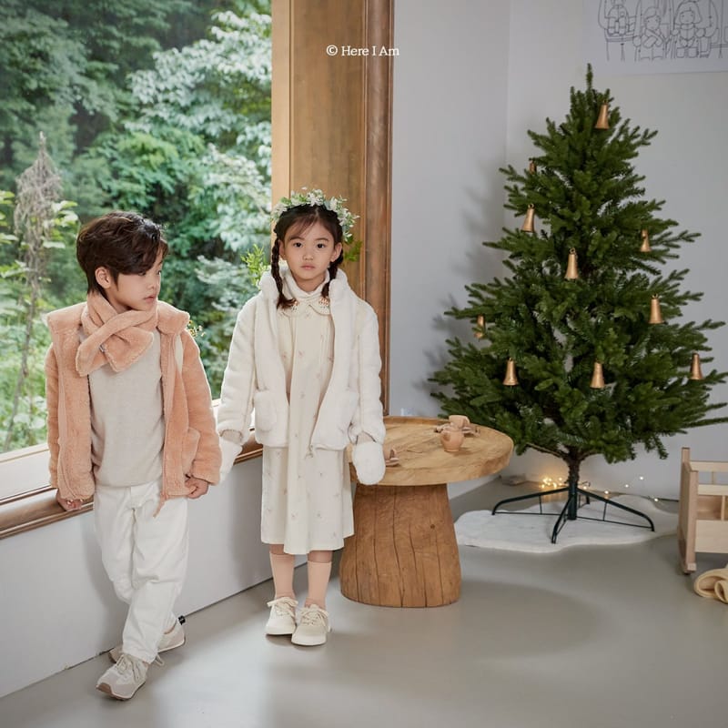 HERE I AM - Korean Children Fashion - #Kfashion4kids - Half Fake Turtleneck  - 6