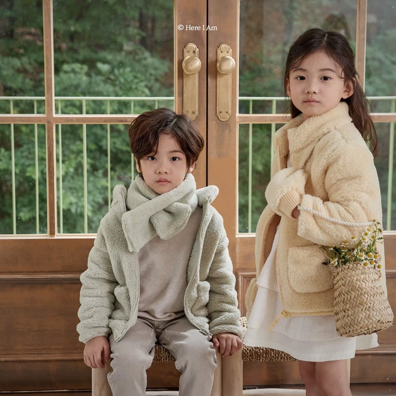 HERE I AM - Korean Children Fashion - #Kfashion4kids - Kinder Muffler - 8