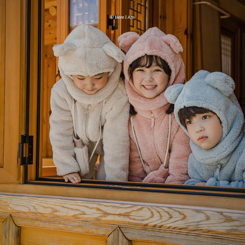 HERE I AM - Korean Children Fashion - #Kfashion4kids - Kinder Bear Hat - 9