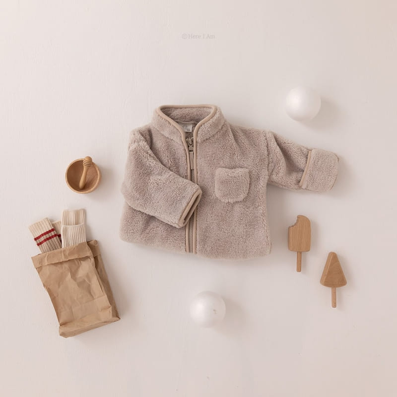 HERE I AM - Korean Children Fashion - #Kfashion4kids - Kinder Baby Bodysuit