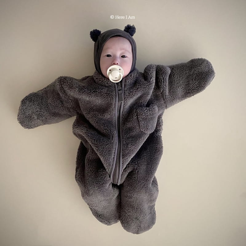 HERE I AM - Korean Children Fashion - #Kfashion4kids - Kinder Baby Bodysuit - 11