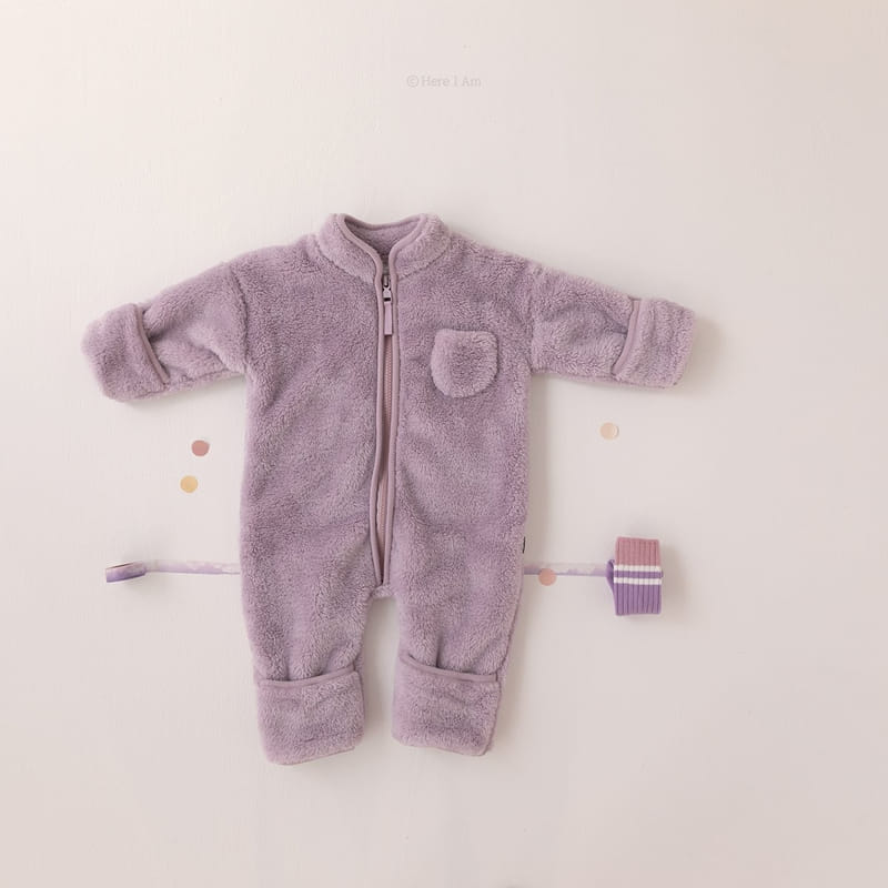 HERE I AM - Korean Children Fashion - #Kfashion4kids - Kinder Baby Bodysuit - 2