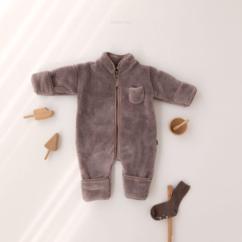 HERE I AM - Korean Children Fashion - #Kfashion4kids - Kinder Baby Bodysuit - 3