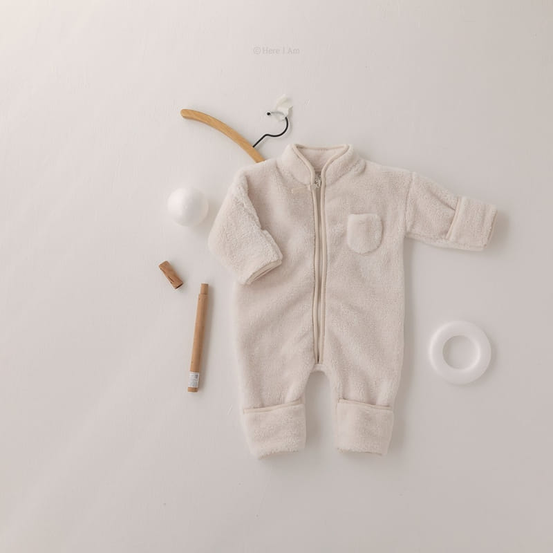 HERE I AM - Korean Children Fashion - #Kfashion4kids - Kinder Baby Bodysuit - 4