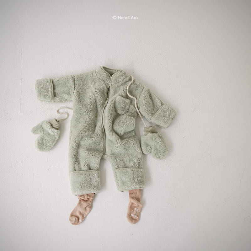 HERE I AM - Korean Children Fashion - #Kfashion4kids - Kinder Baby Bodysuit - 6