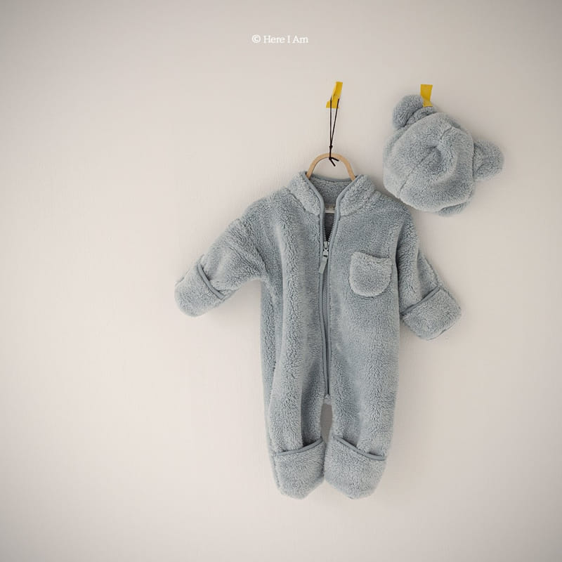 HERE I AM - Korean Children Fashion - #Kfashion4kids - Kinder Baby Bodysuit - 8