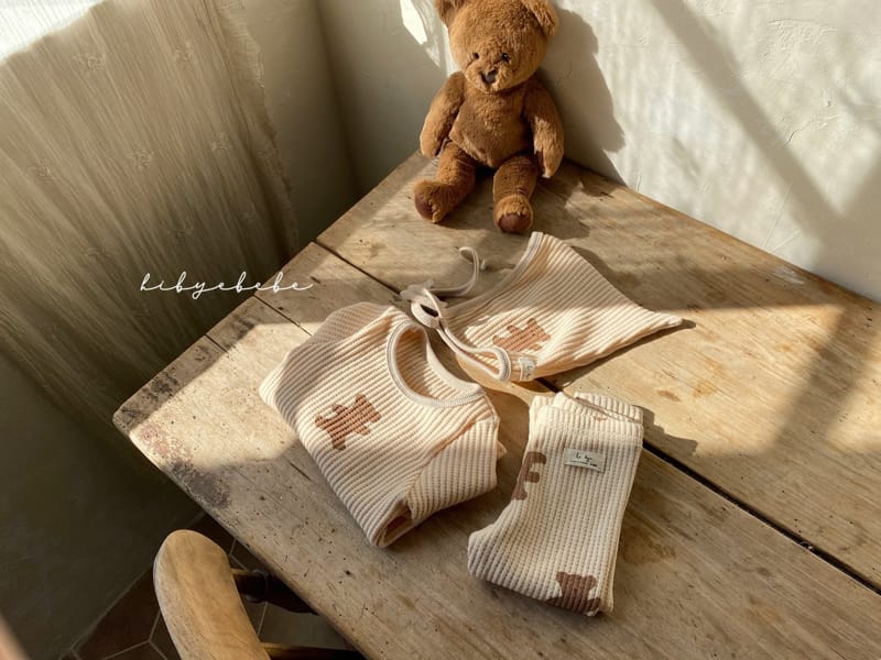 HI BYEBEBE - Korean Children Fashion - #Kfashion4kids - Waffle Friends Bonnet - 6