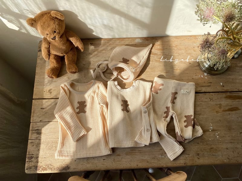 HI BYEBEBE - Korean Children Fashion - #Kfashion4kids - Waffle Friends Bonnet - 8