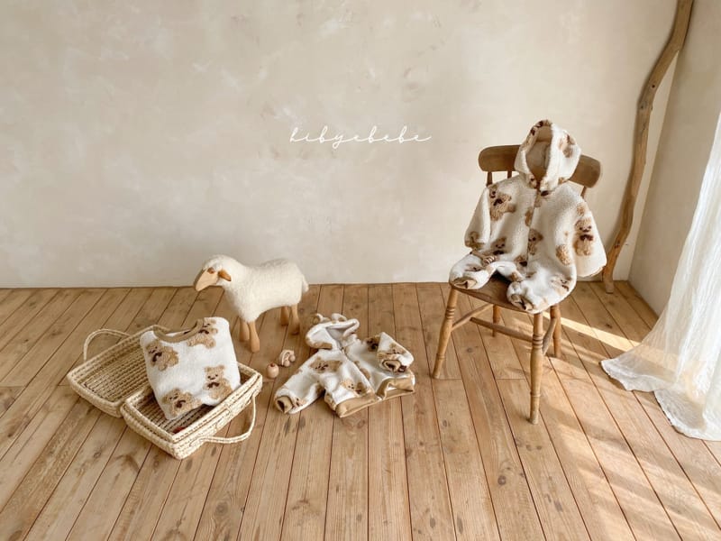 HI BYEBEBE - Korean Children Fashion - #Kfashion4kids - Bear Dumble Bodysuit - 2