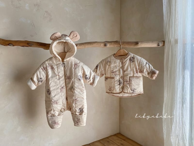 HI BYEBEBE - Korean Children Fashion - #Kfashion4kids - Zoo Padding Bodysuit - 7