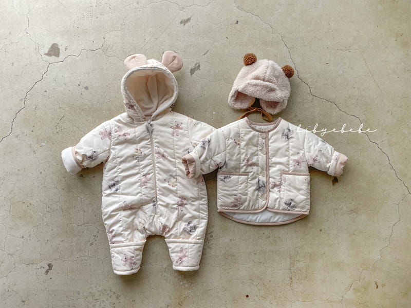 HI BYEBEBE - Korean Children Fashion - #Kfashion4kids - Zoo Padding Bodysuit - 8