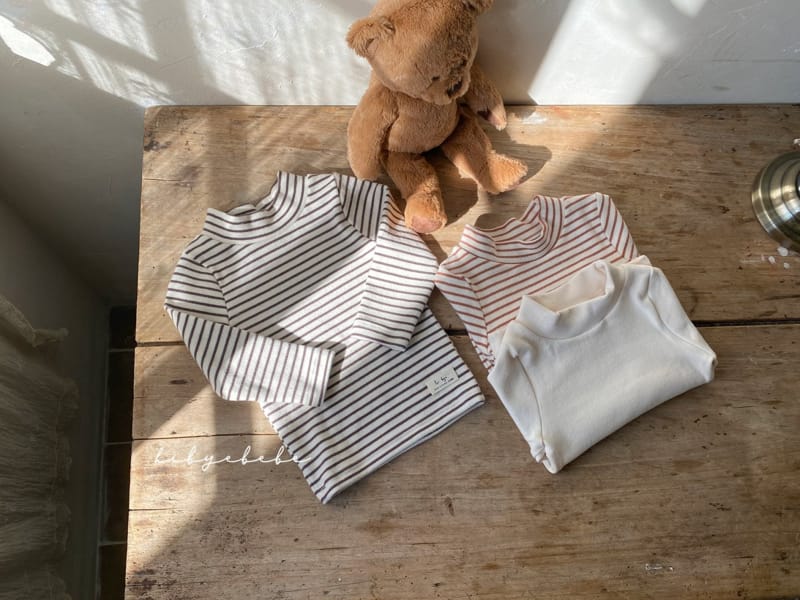 HI BYEBEBE - Korean Children Fashion - #Kfashion4kids - Mochi Turtleneck Tee