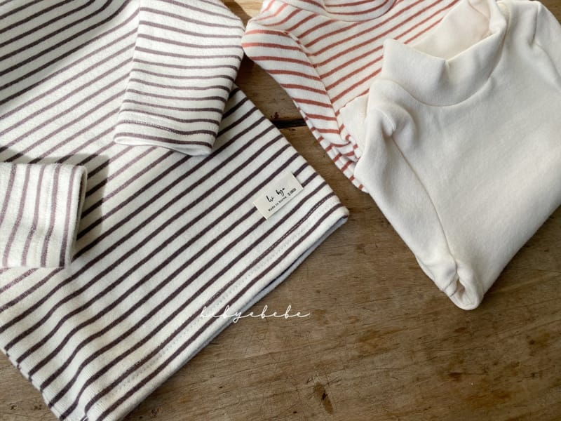 HI BYEBEBE - Korean Children Fashion - #Kfashion4kids - Mochi Turtleneck Tee - 2