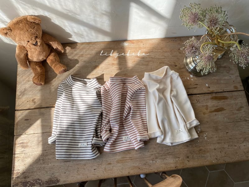 HI BYEBEBE - Korean Children Fashion - #Kfashion4kids - Mochi Turtleneck Tee - 4