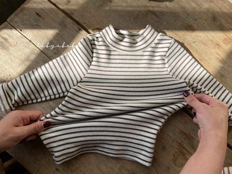 HI BYEBEBE - Korean Children Fashion - #Kfashion4kids - Mochi Turtleneck Tee - 6