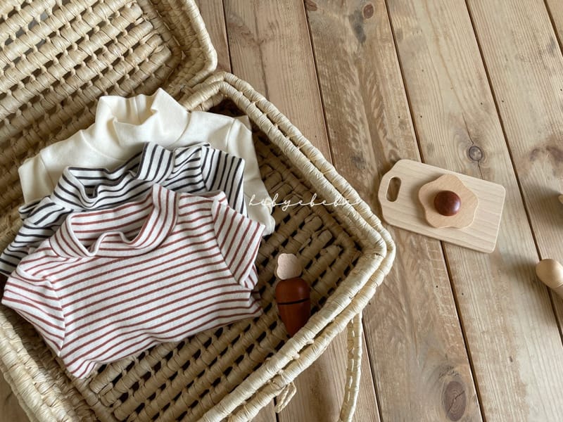 HI BYEBEBE - Korean Children Fashion - #Kfashion4kids - Mochi Turtleneck Tee - 7
