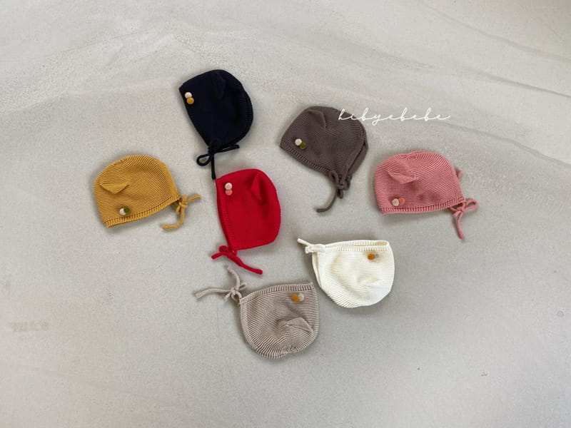 HI BYEBEBE - Korean Children Fashion - #Kfashion4kids - Ears Knit Bonnet