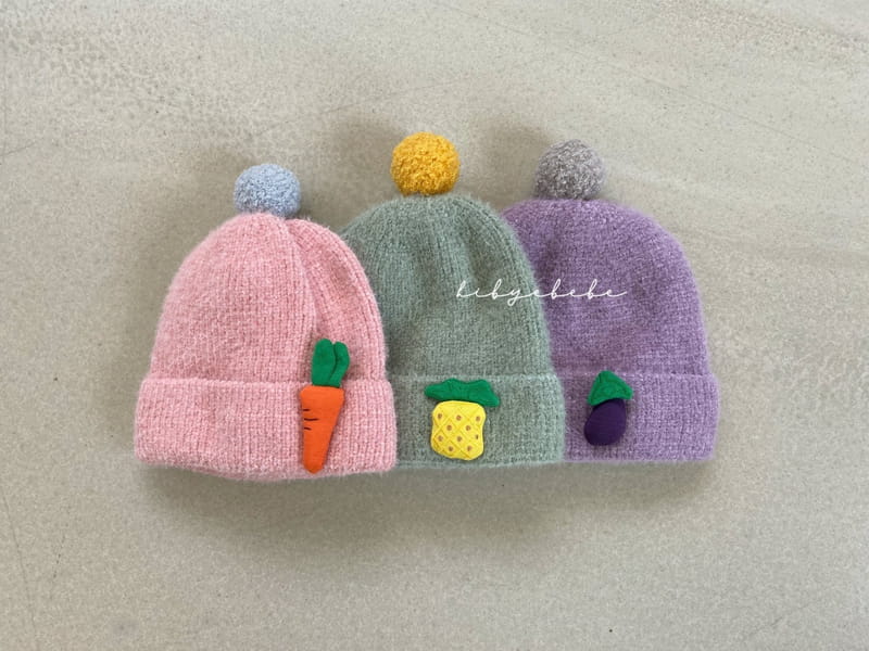 HI BYEBEBE - Korean Children Fashion - #Kfashion4kids - Buy Vegetable Beanie - 3