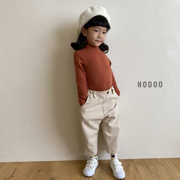 HODOO - Korean Children Fashion - #Kfashion4kids - Marlang Turtleneck Tee - 3