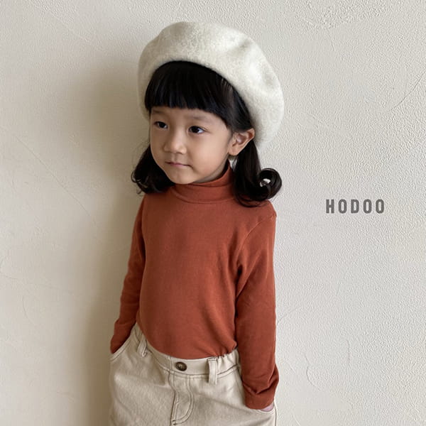 HODOO - Korean Children Fashion - #Kfashion4kids - Marlang Turtleneck Tee - 5