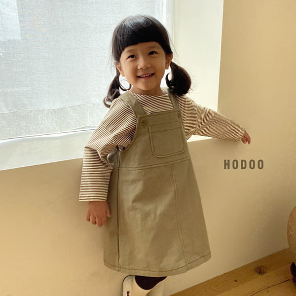 HODOO - Korean Children Fashion - #Kfashion4kids - Sena Dungarees One-piece - 5