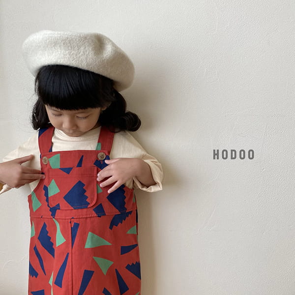 HODOO - Korean Children Fashion - #Kfashion4kids - Sena Dungarees One-piece - 6