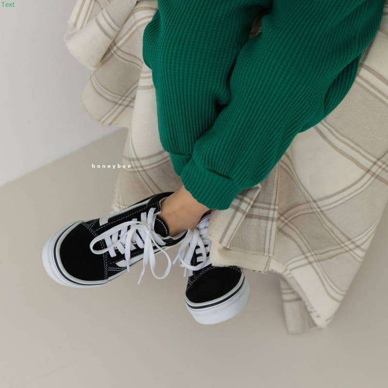 HONEYBEE - Korean Children Fashion - #Kfashion4kids - Waffle Jogger Pants