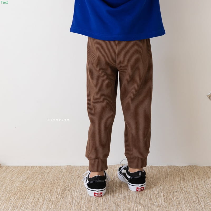 HONEYBEE - Korean Children Fashion - #Kfashion4kids - Waffle Jogger Pants - 11