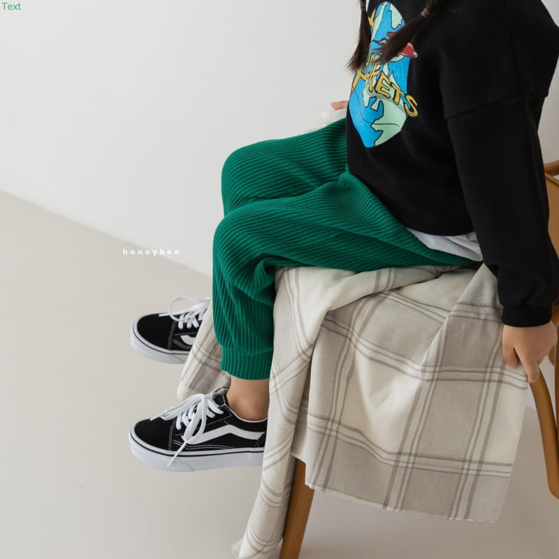 HONEYBEE - Korean Children Fashion - #Kfashion4kids - Waffle Jogger Pants - 4