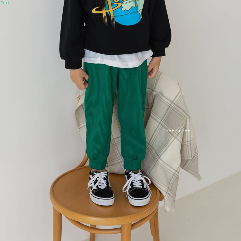 HONEYBEE - Korean Children Fashion - #Kfashion4kids - Waffle Jogger Pants - 5