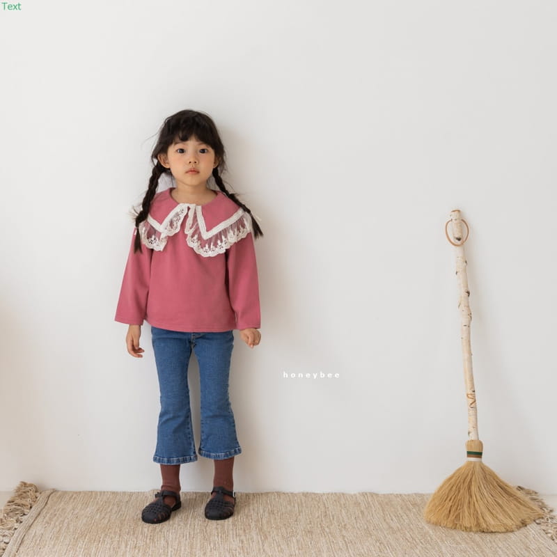 HONEYBEE - Korean Children Fashion - #Kfashion4kids - Denim Bootscut Pants